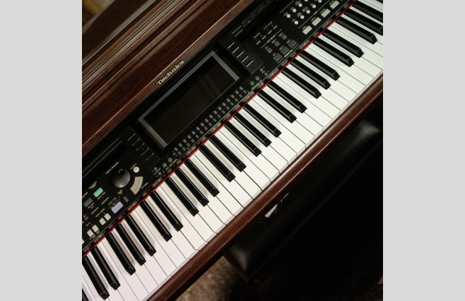 Technics SX-PR804 Satin Mahogany Digital Piano, Used - Complete Package (SN:KNBLBA0010) - Image 7